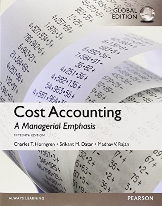 Cost Accounting
