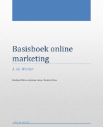 Basisboek Online Marketing van strategie tot conversie 2e druk