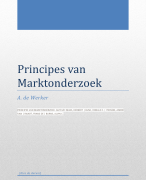 Principes van Marktonderzoek