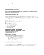 Samenvatting Vermogensrecht & bijzondere overeenkomsten