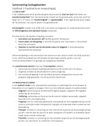 Samenvatting Psychiatrie; van diagnose tot behandeling Vierde druk