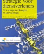Samenvatting Dienstenmarketing