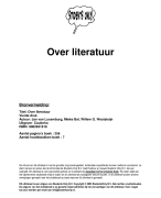 Over literatuur Samenvatting 