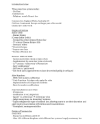 Law summary block 1 