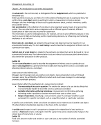 Samenvatting Management Accounting Hoofdstuk 2 t/m 5, 7 t/m 11 en 14
