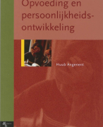 Opvoeding en persoonlijkheidsontwikkeling Samenvatting