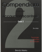 Compendium van de accountantscontrole 2 Samenvatting