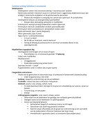 Locomotie syllabus