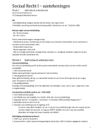Sociaal recht I
