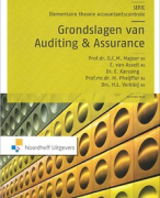 Grondslagen van Auditing & Assurance