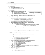 Samenvatting: Biomoleculen 