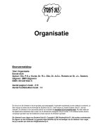 Organisatie Samenvatting 
