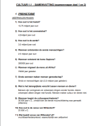 Cultuur 1.1 2022-2023 (Examenvragen deel 1 en 2)