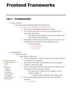 Frontend Frameworks - React