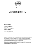 Marketing met ICT Samenvatting 