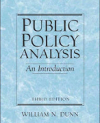 Public Policy Analysis: An Introduction Samenvatting