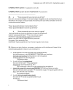 Taalkunde opdrachten week 3