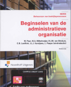 Beginselen van de Administratieve organisatie Samenvatting 