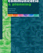 Communicatie & planning Samenvatting 