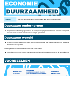 Duurzaam ondernemen en economische groei