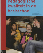 Pedagogische kwaliteit in de basisschool Samenvatting 