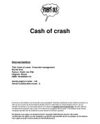 Cash of crash Samenvatting 