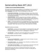 WFT BASIS 2016 Samenvatting, oefenexamens, toetsen, oefenvragen&examentraining
