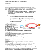 FARMACEUTISCHE TECHNOLOGIE EN BIOFARMACIE jaar 1 farmacie aan de RUG