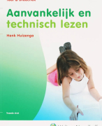 Aanvankelijk en technisch lezen Samenvatting 