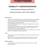 Samenvatting Nederlands Campus 4 + Examencommissie
