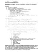 Samenvatting ZHB 4 - Neurologie Week 1