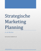 Strategische Marketing Planningen