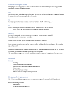 Samenvatting relatievermogensrecht KdG