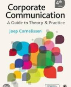 Corporate Communication A guide to Theory & Practice 4th Editie 