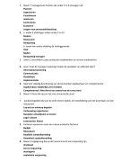 Food and Beverage tentamen vragen plus antwoorden