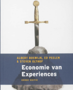 Economy van Experiences Samenvatting 