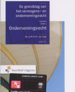 de grondslag van het vermogens- en ondernemingsrecht 2 Ondernemingsrecht Samenvatting