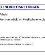 Natuurkunde samenvatting hoofdstuk 3 trillingen 