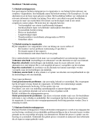 Samenvatting van Een praktijkgerichte benadering van organisatie en management