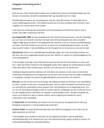 Pedagogiek samenvatting artikelen jaar 1 periode 2