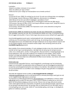 Samenvatting Criminele carrieres Probleem 1 tm 8
