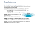 Samenvatting Organisatiekunde