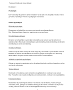 Top samenvatting Inleiding in de Psychologie 