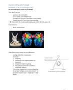 Samenvatting Psychologie (logopedie fase 2)
