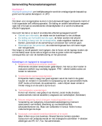 Samenvatting Managen van Human Resources H9 t/m 16