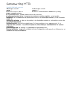 Samenvatting MTS3 Deeltentamen 1 incl SPSS uitleg  