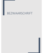 Bezwaarschrift afwijzing Wmo voorziening
