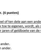 HBO rechten blok 2 project groepsopdracht