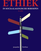 Ethiek in sociaalagogsiche beroepen 