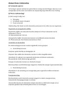 Biologie Thema 1 Stofwisseling